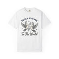 Dove Pair Shirt Christmas Peace Unisex Gift Vintage Tee product image 1