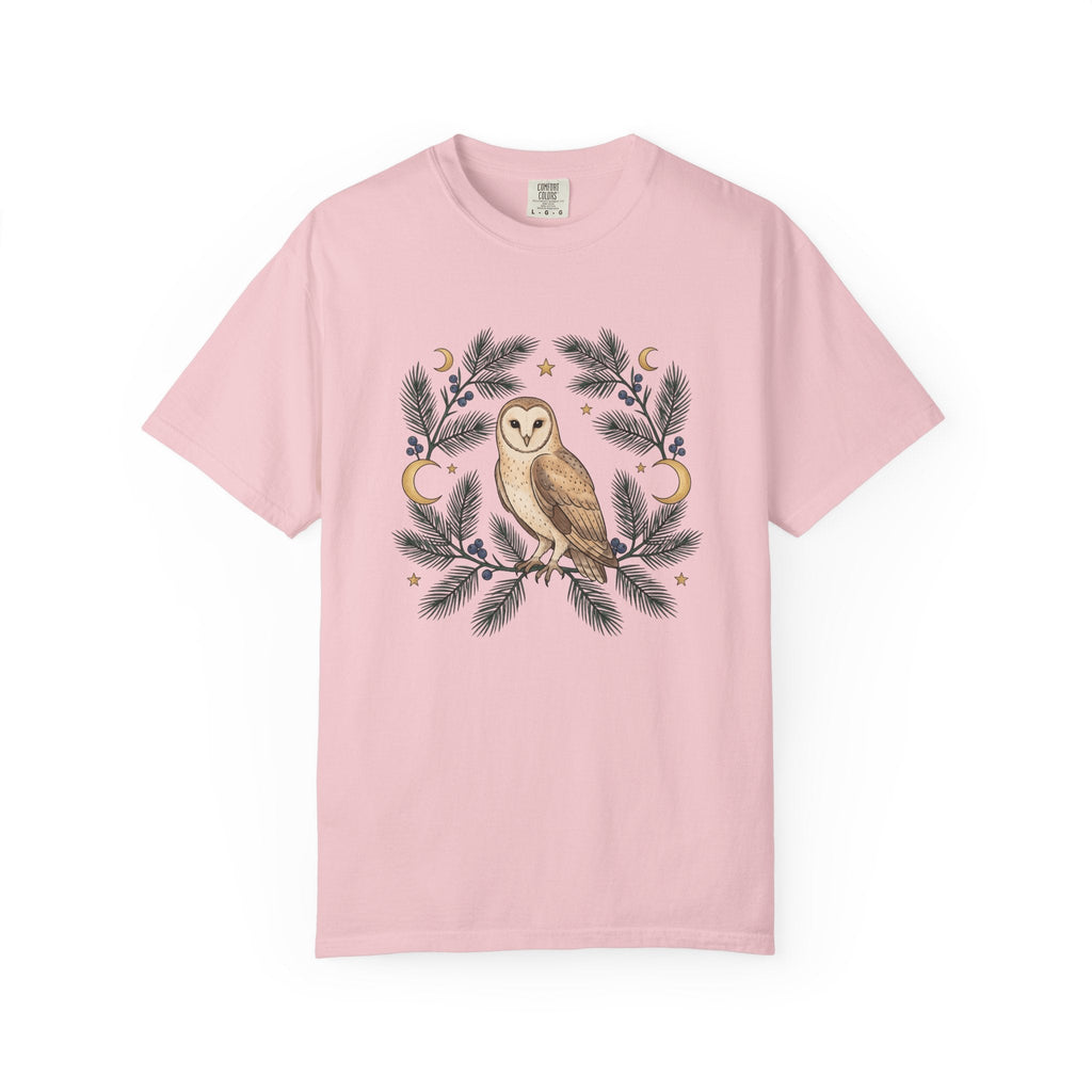 Desert Owl Shirt Animals Plants Gift Women Sketch Tee product image 3
