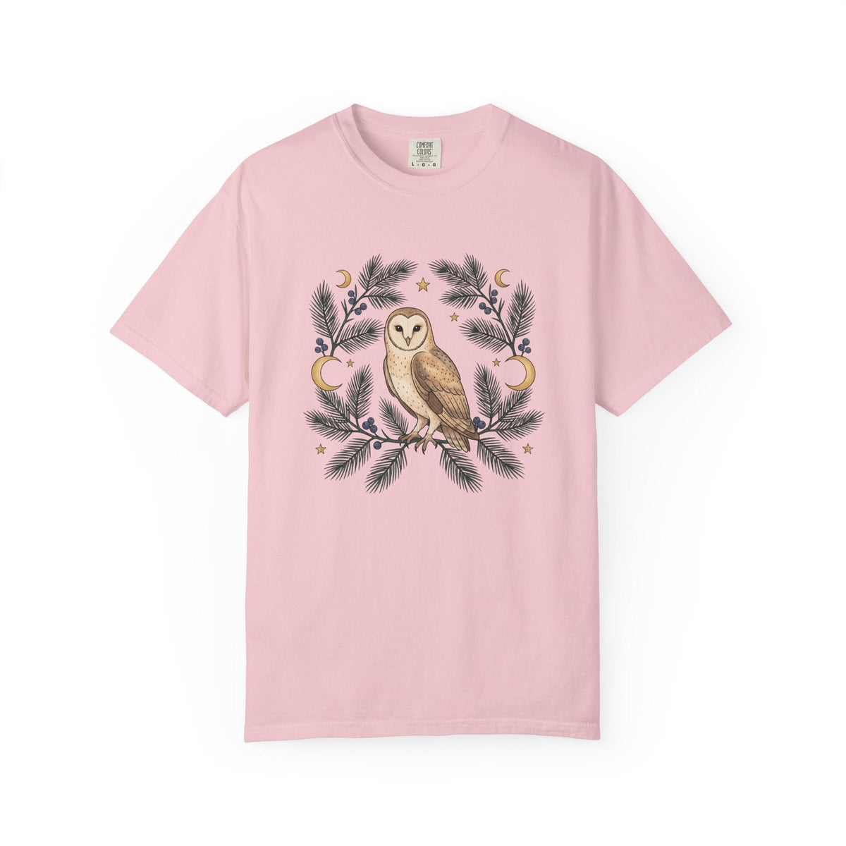 Desert Owl Shirt Animals Plants Gift Women Sketch Tee product image 3