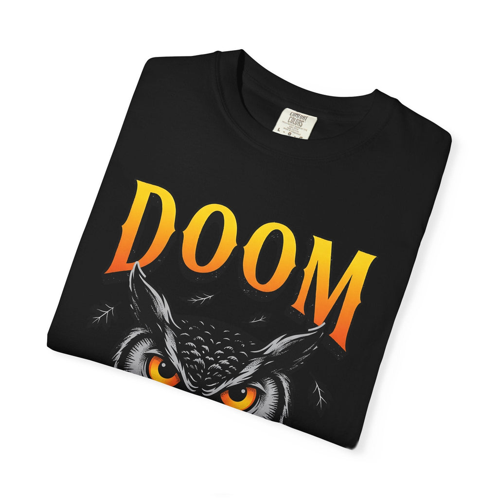 Owl Face Creepy T-Shirt – Spooky Halloween Wildlife product image 15