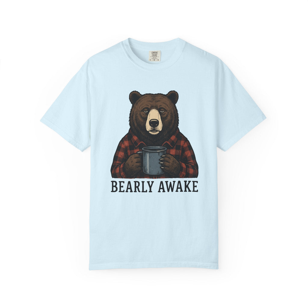 Mug Bear Shirt Christmas Cappuccino Unisex Gift Farmhouse Tee Teddy Bear T-Shirt