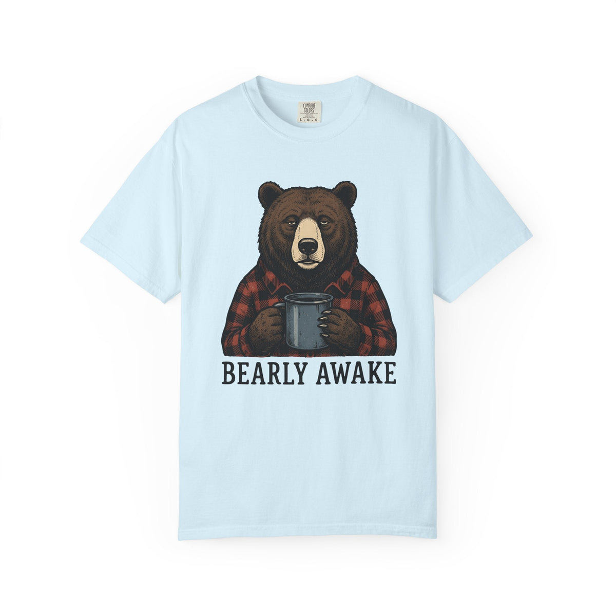 Mug Bear Shirt Christmas Cappuccino Unisex Gift Farmhouse Tee Teddy Bear T-Shirt