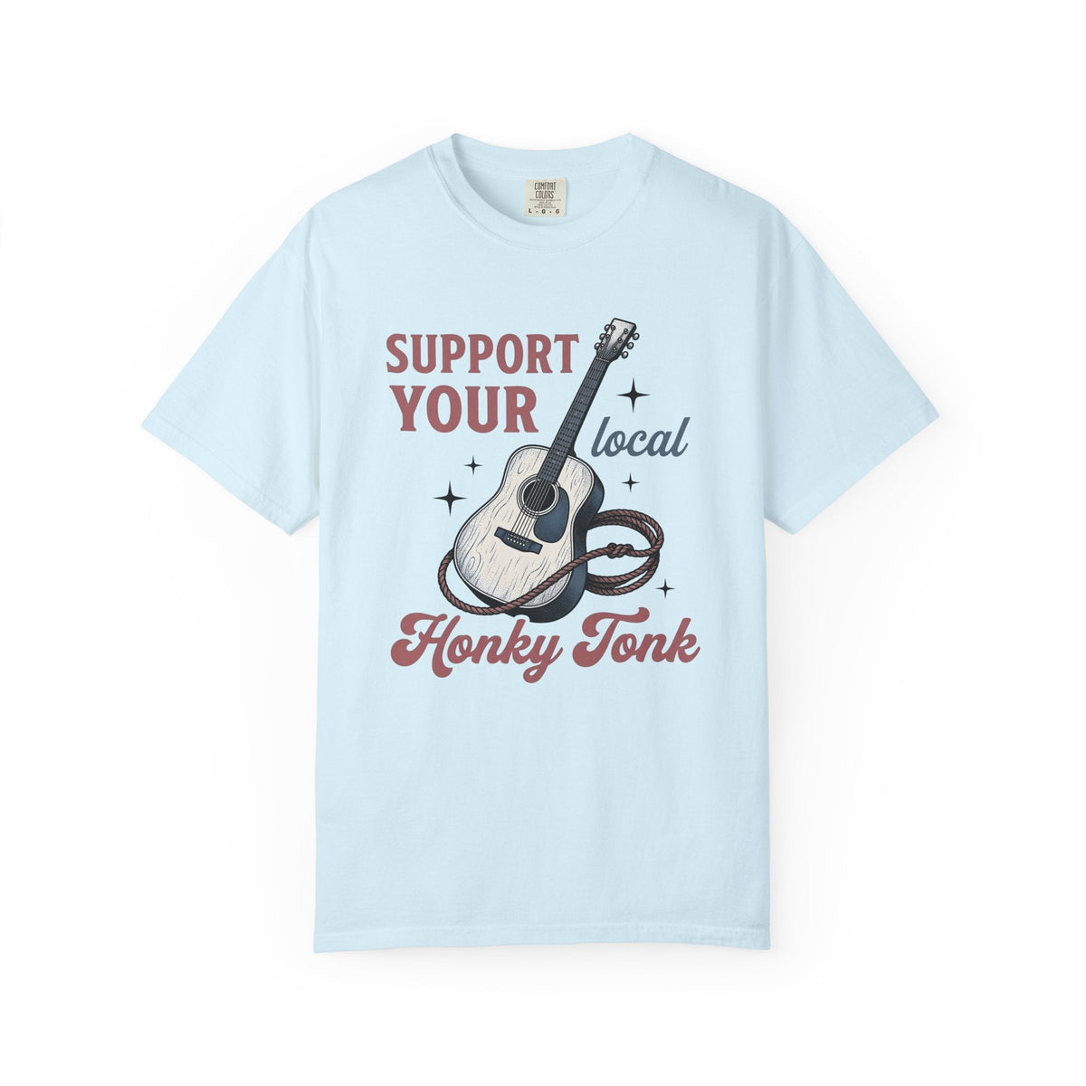 Acoustic Guitar Shirt Cowgirl Folk Gift for Women Hand product image 2