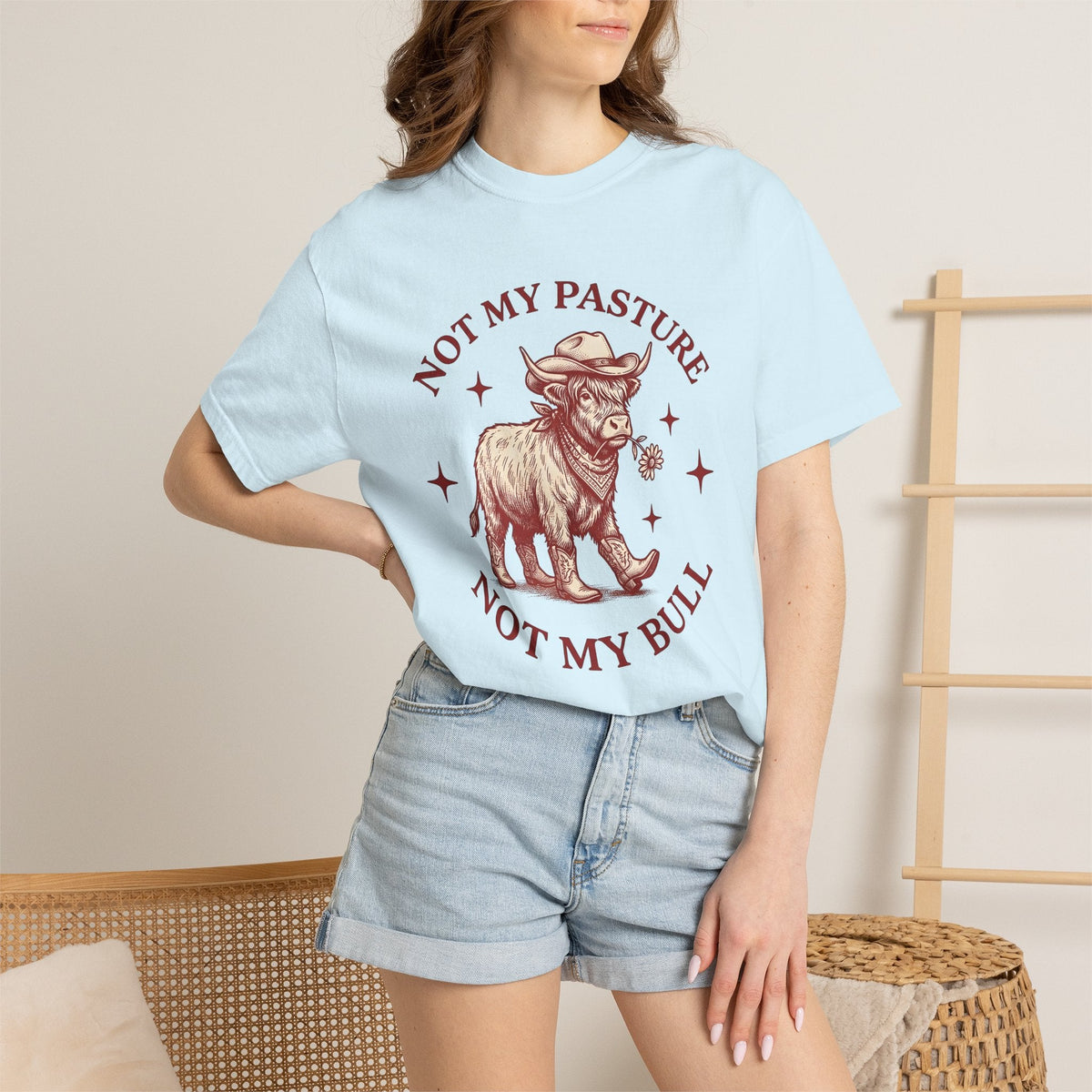 Cowboy Bovine Shirt Cowgirl Agriculture Gift for Women Folk product image 9