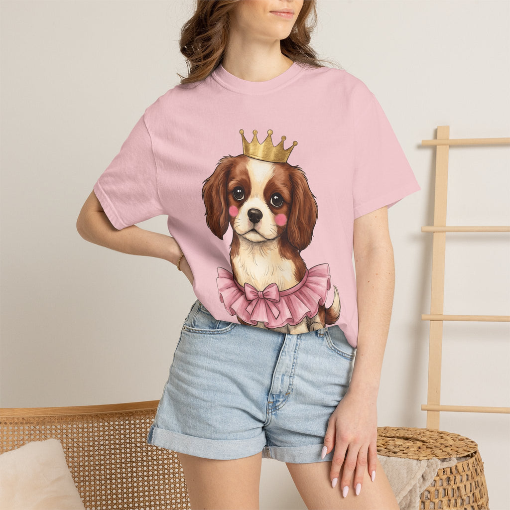 Adorable Puppy Shirt Animals Royalty Unisex Gift Sketch Tee product image 12