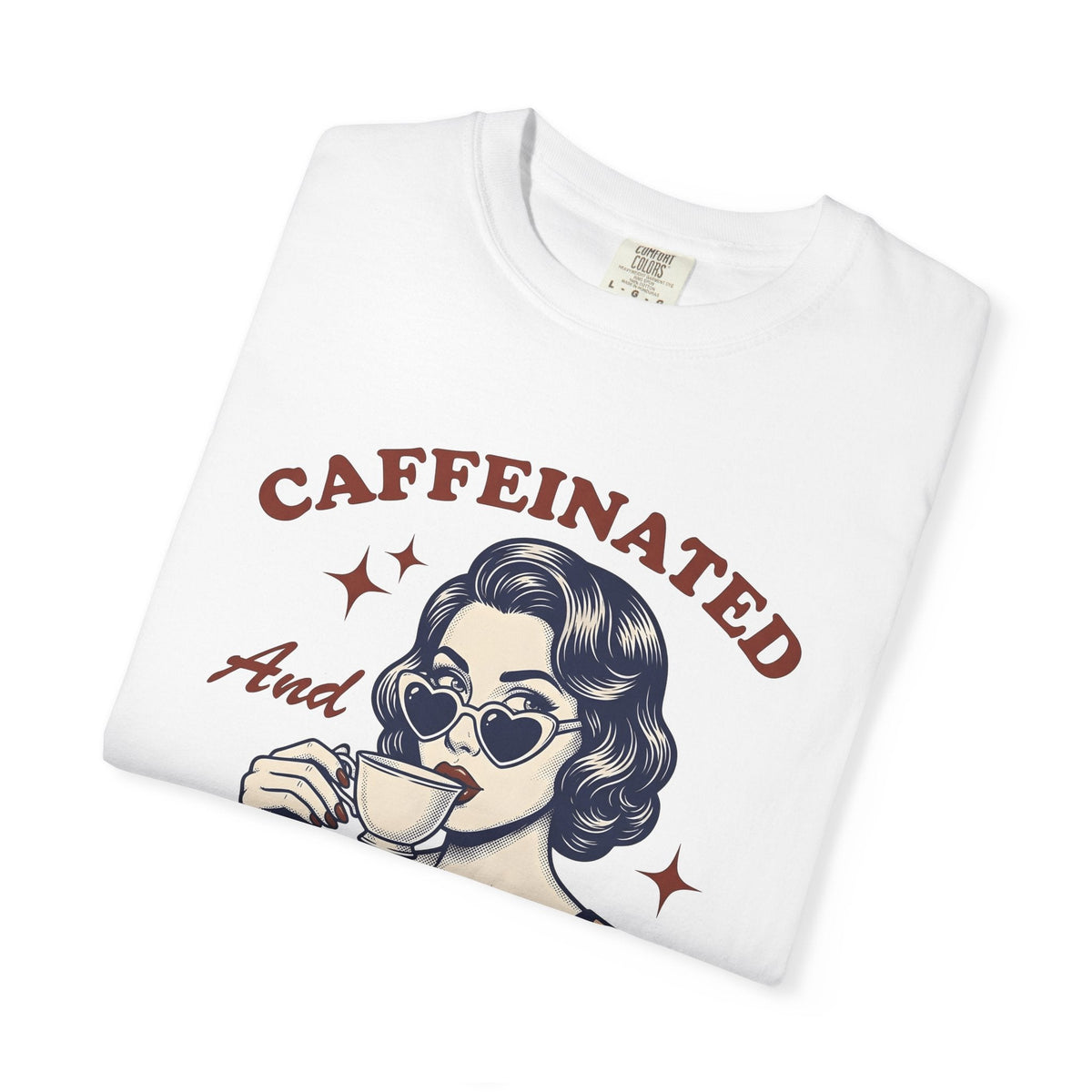 Old Woman Coffee Shirt Funny Gift for Women Classic Tee product image 5