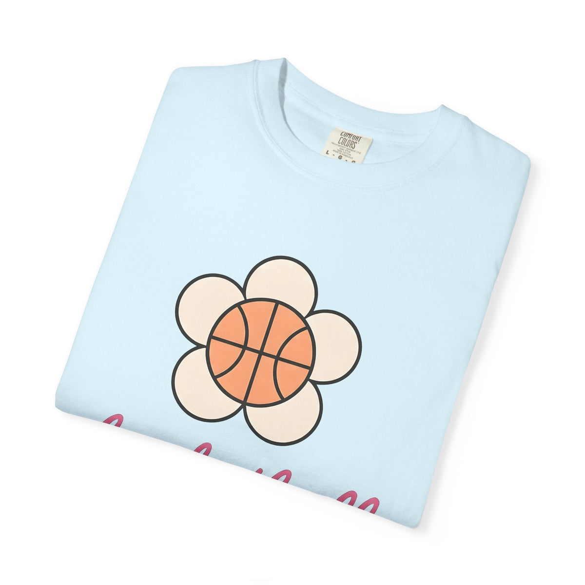 Basketball Petal Shirt Garden Unisex Gift Flat Tee Flower product image 8