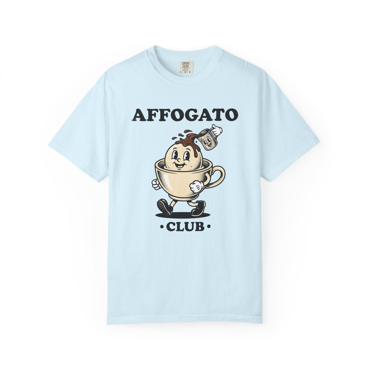 Coffee Ice Cream Cone Shirt Cuisine Unisex Gift Animated Tee product image 2