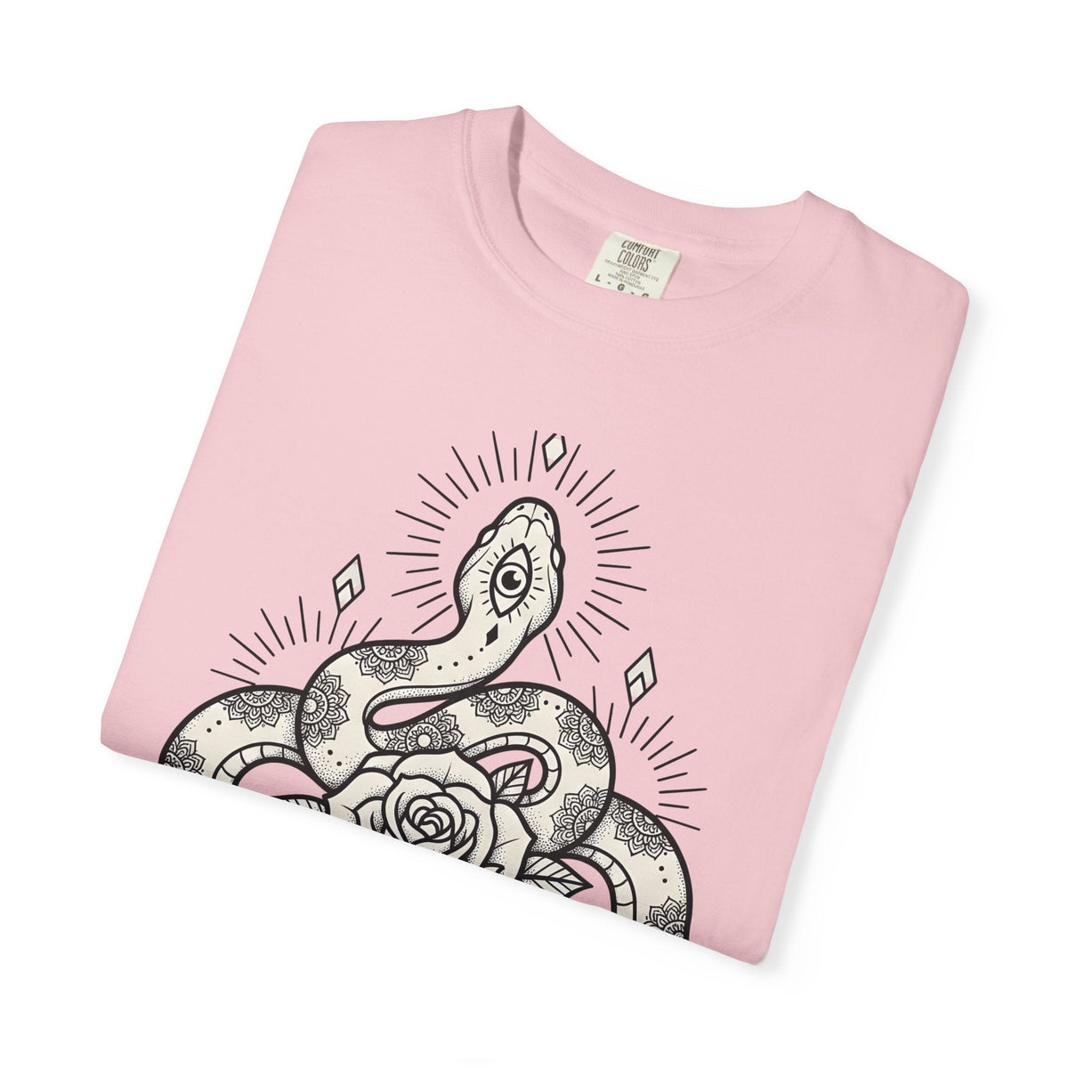 Serpent Flower Shirt Boho Chic Magic Unisex Gift Ink Tee product image 11