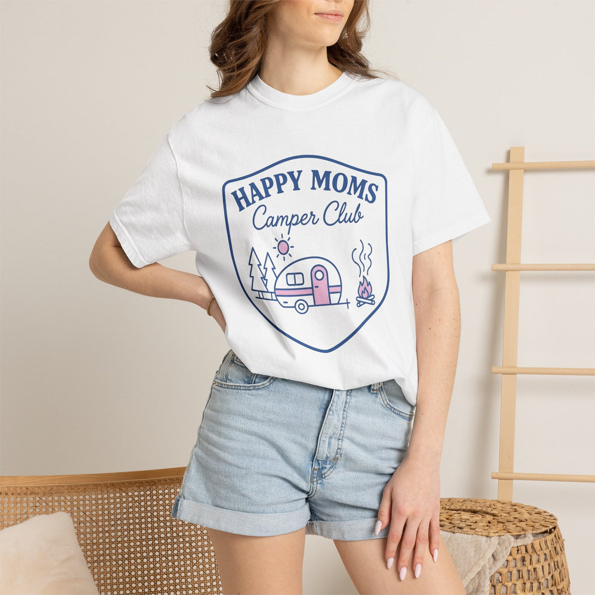 Rv Shirt Mom Outdoors Gift for Women Sketch Tee Camper product image 6