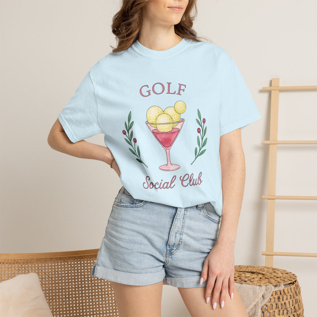 Golf Drink Shirt Joke Unisex Gift Hand Painted Tee Cocktail product image 9