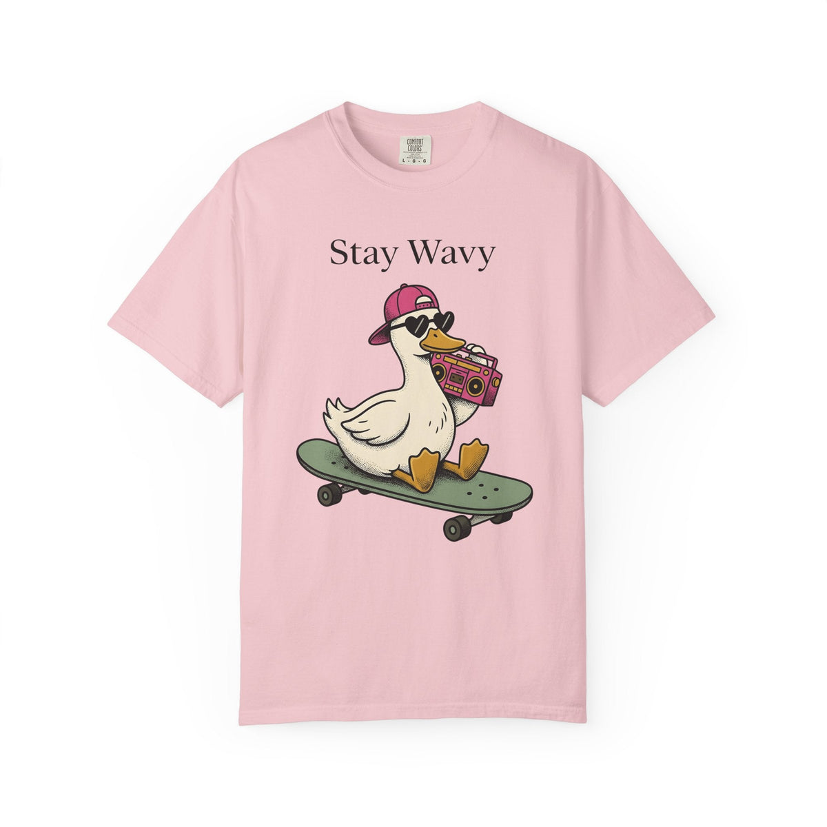 Duck Skateboard Shirt Funny Wildlife Gift Women Comic Tee product image 3