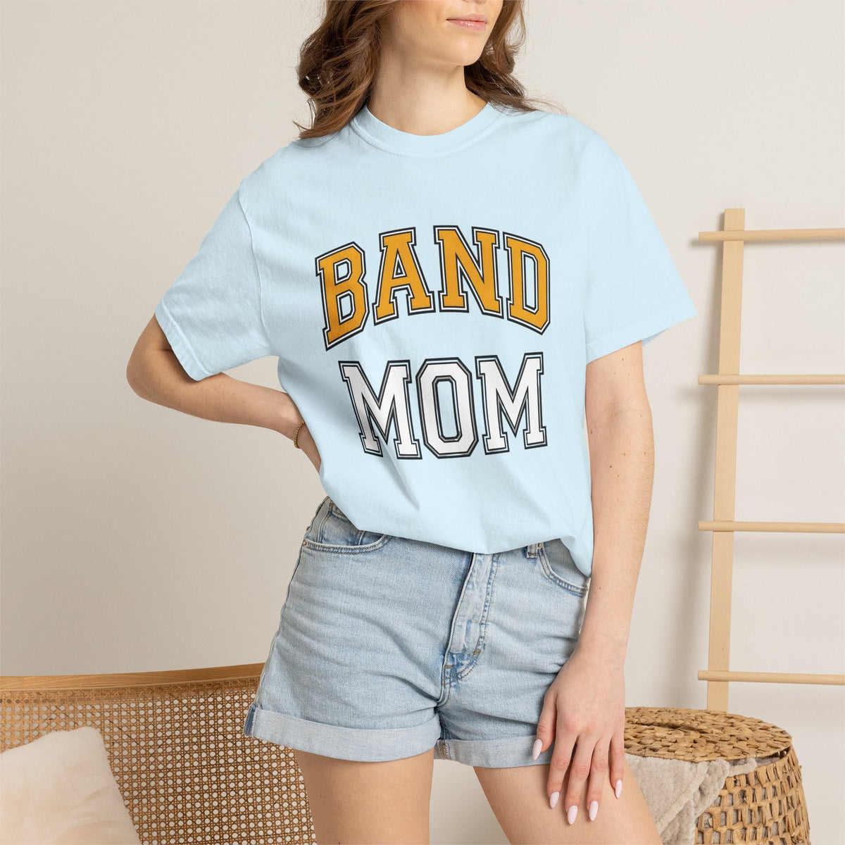 Varsity Lettering Design Shirt Band Mom Institution Gift product image 9