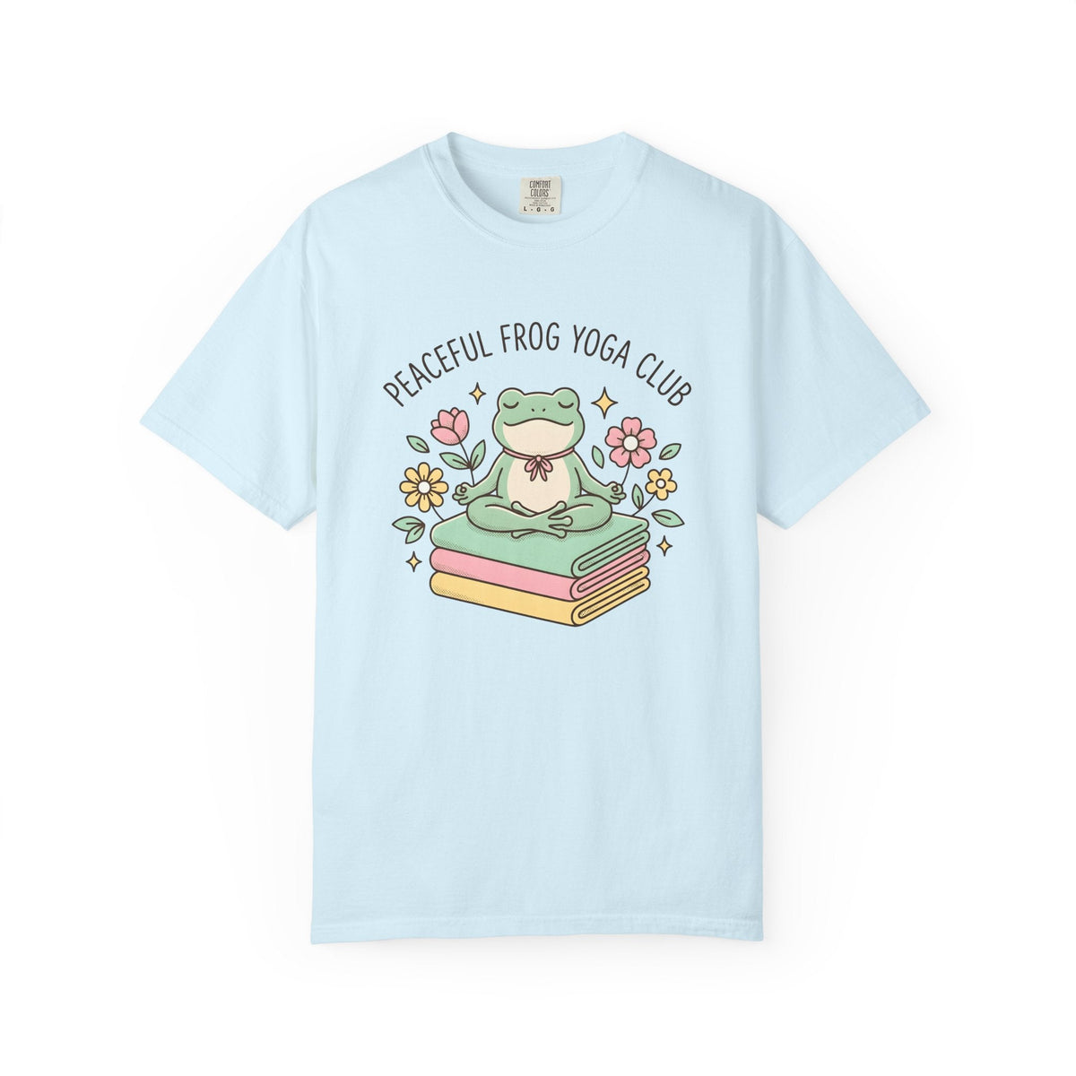Frog Pose Shirt Yoga Wildlife Unisex Gift Cartoon Tee Asana product image 2