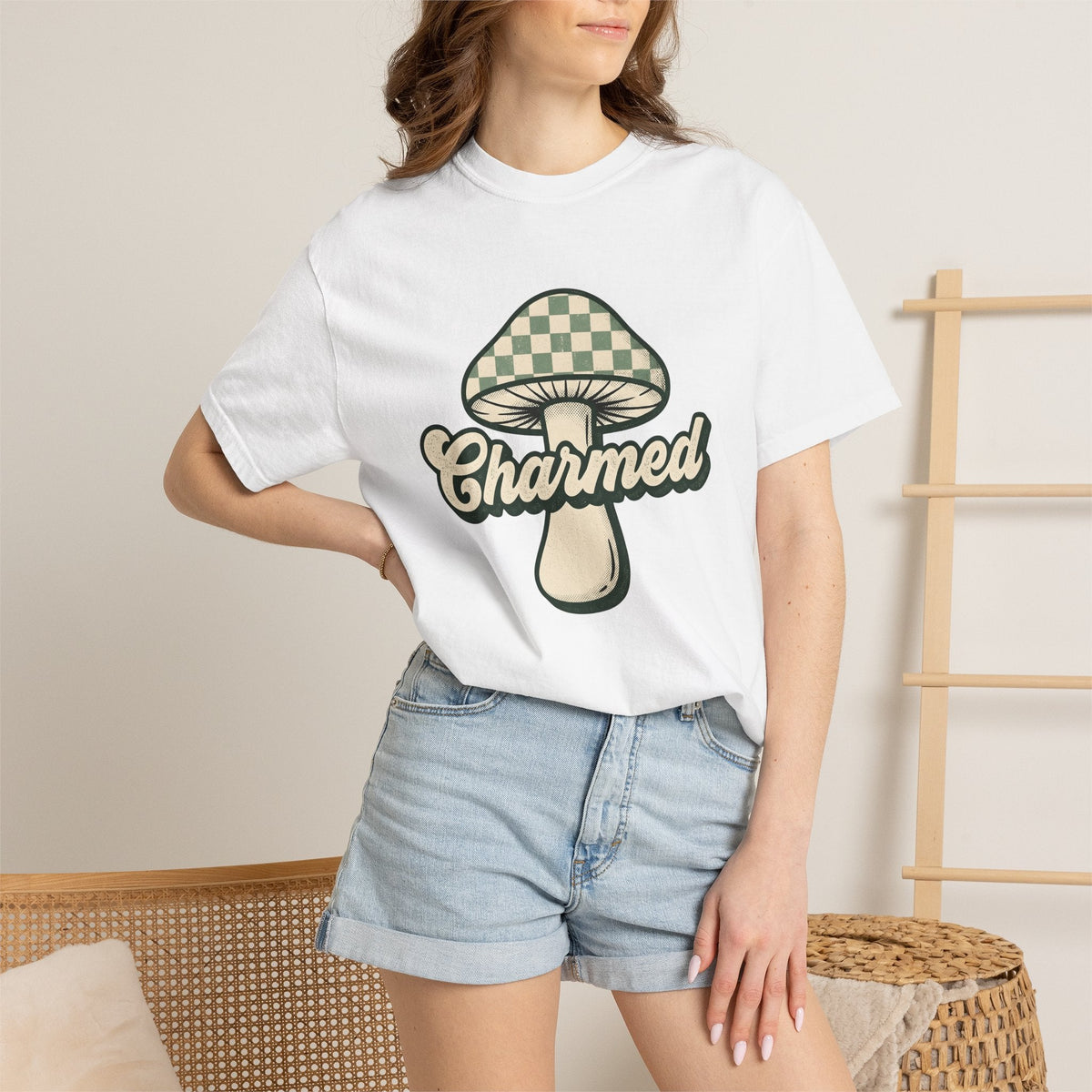 Mushroom Graphic Shirt St Patrick's Day Nature Unisex Gift product image 6