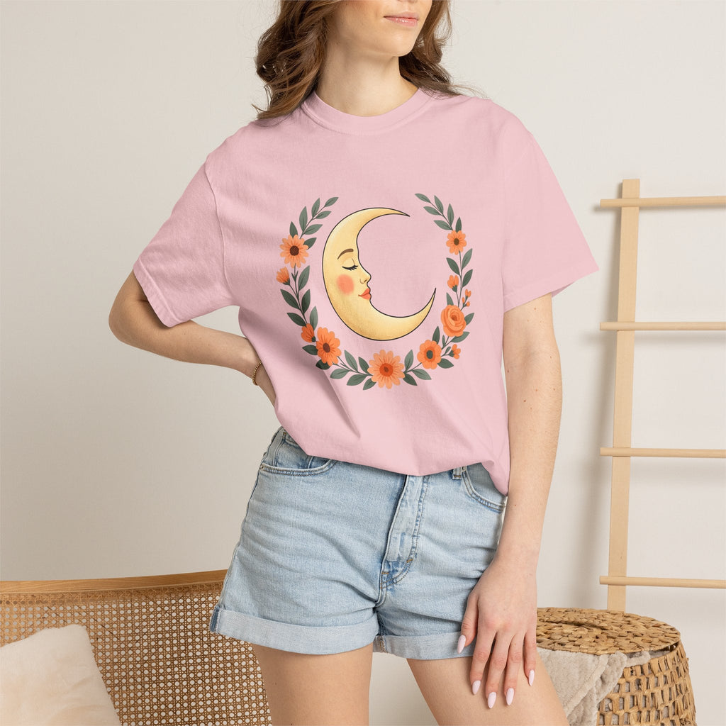 Crescent Moon Shirt Boho Chic Astrology Unisex Gift Hippie product image 12