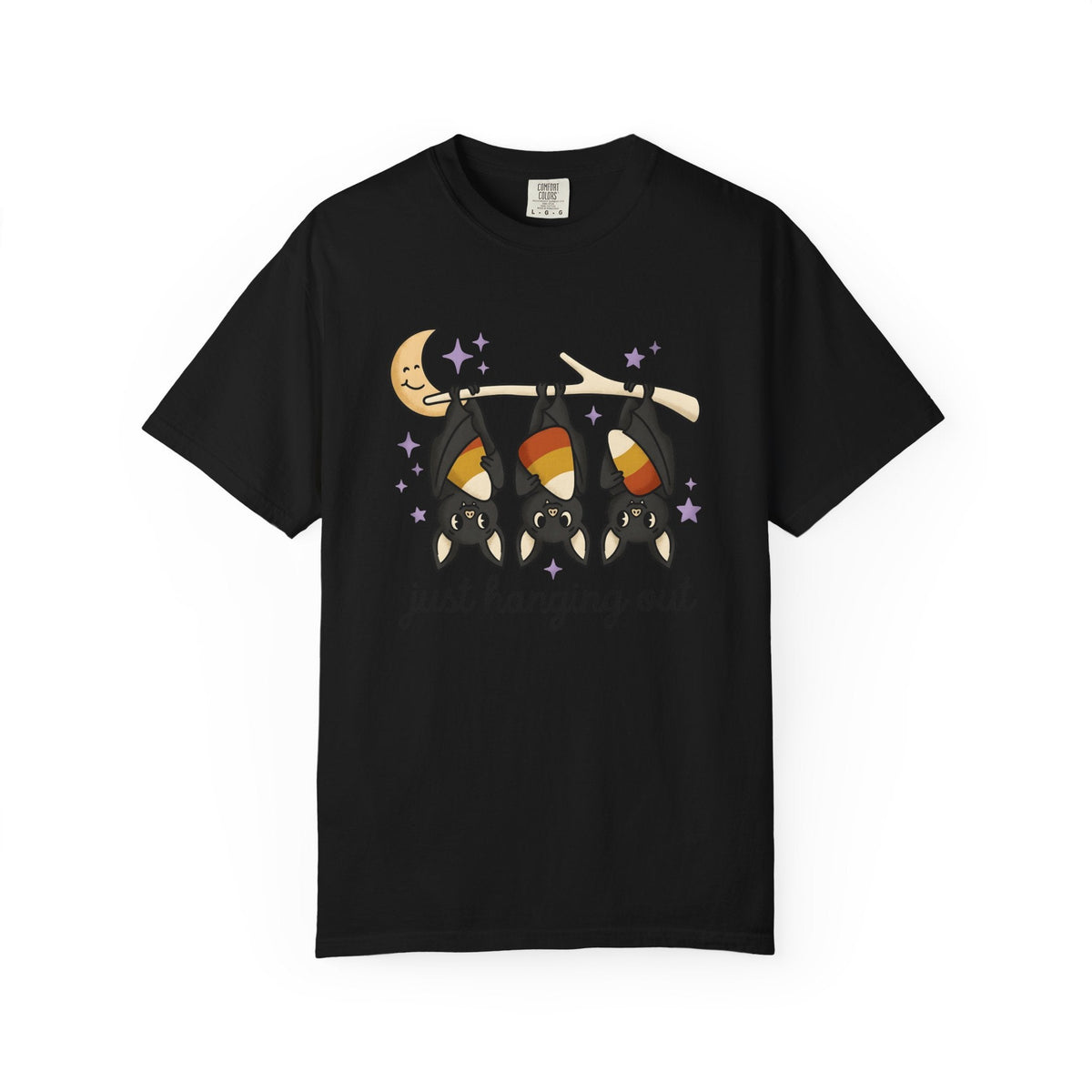 Bat Candy Corn Shirt Halloween Animal Unisex Gift Cute Tee product image 4