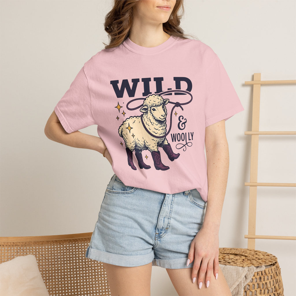 Lamb Cowboy Boot Shirt Cowgirl Ranch Gift Women Nostalgic product image 12
