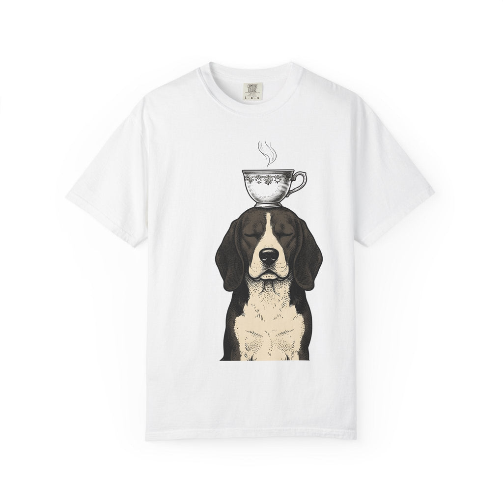Beagle Puppy Shirt Dog Espresso Unisex Gift Sketch Tee product image 1
