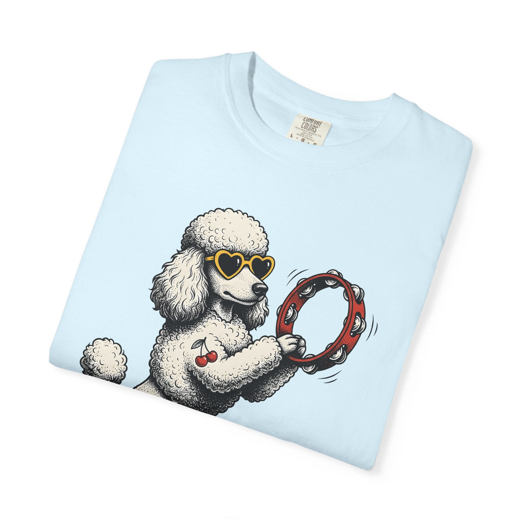 Poodle Dog Shirt Music Unisex Gift Cartoon Tee T-Shirt Fan product image 8