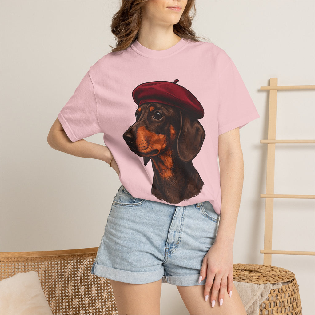 Dachshund Dog Shirt Creatures Unisex Gift Natural Tee product image 12