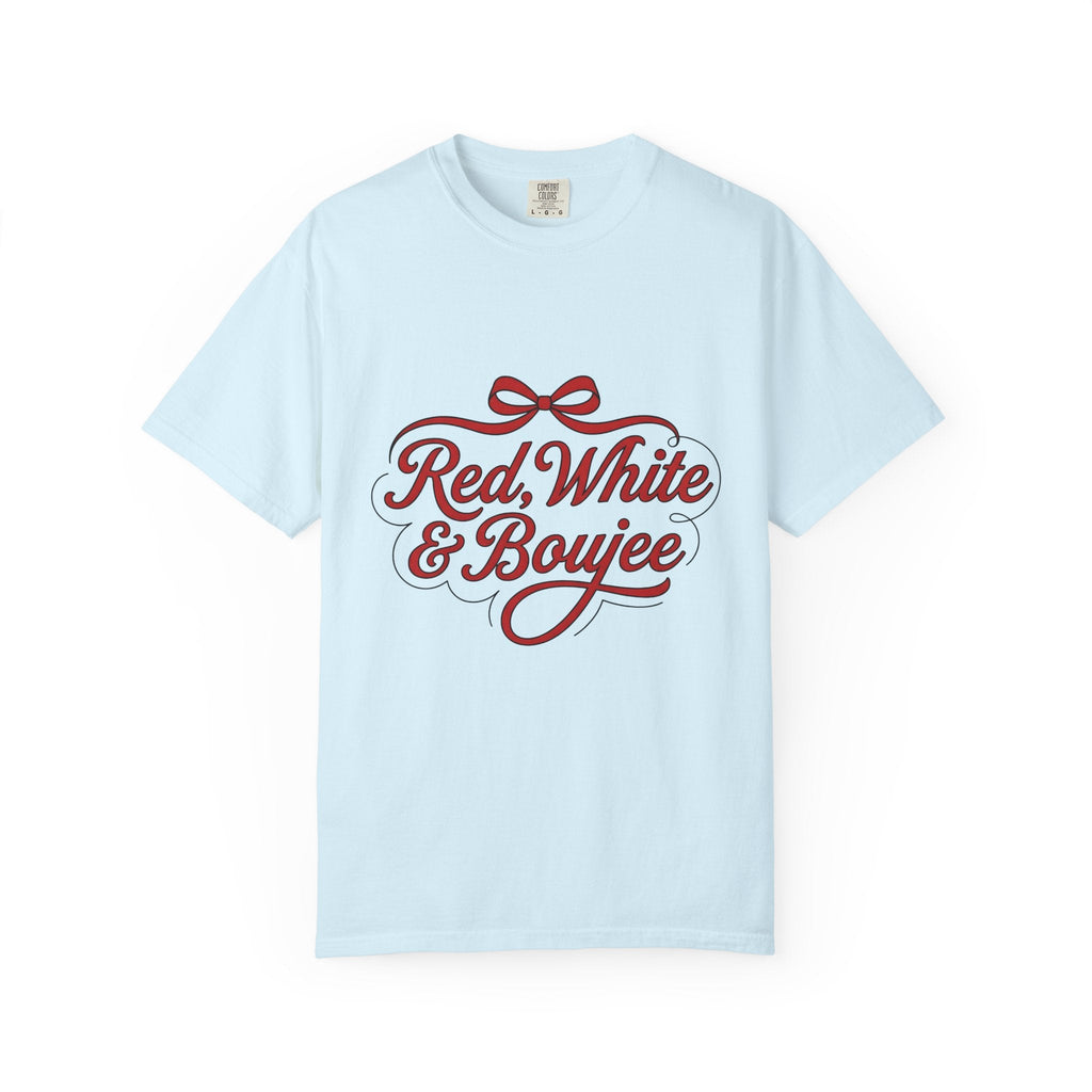 Red Ribbon Design Shirt 4th Of July Flag Gift Women product image 2