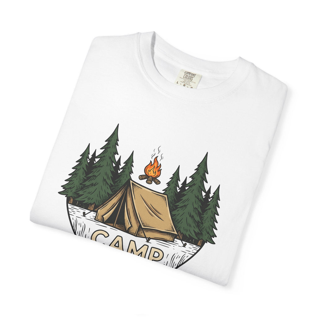 Camping Tent Shirt Adventure Unisex Gift Line Art Tee product image 5