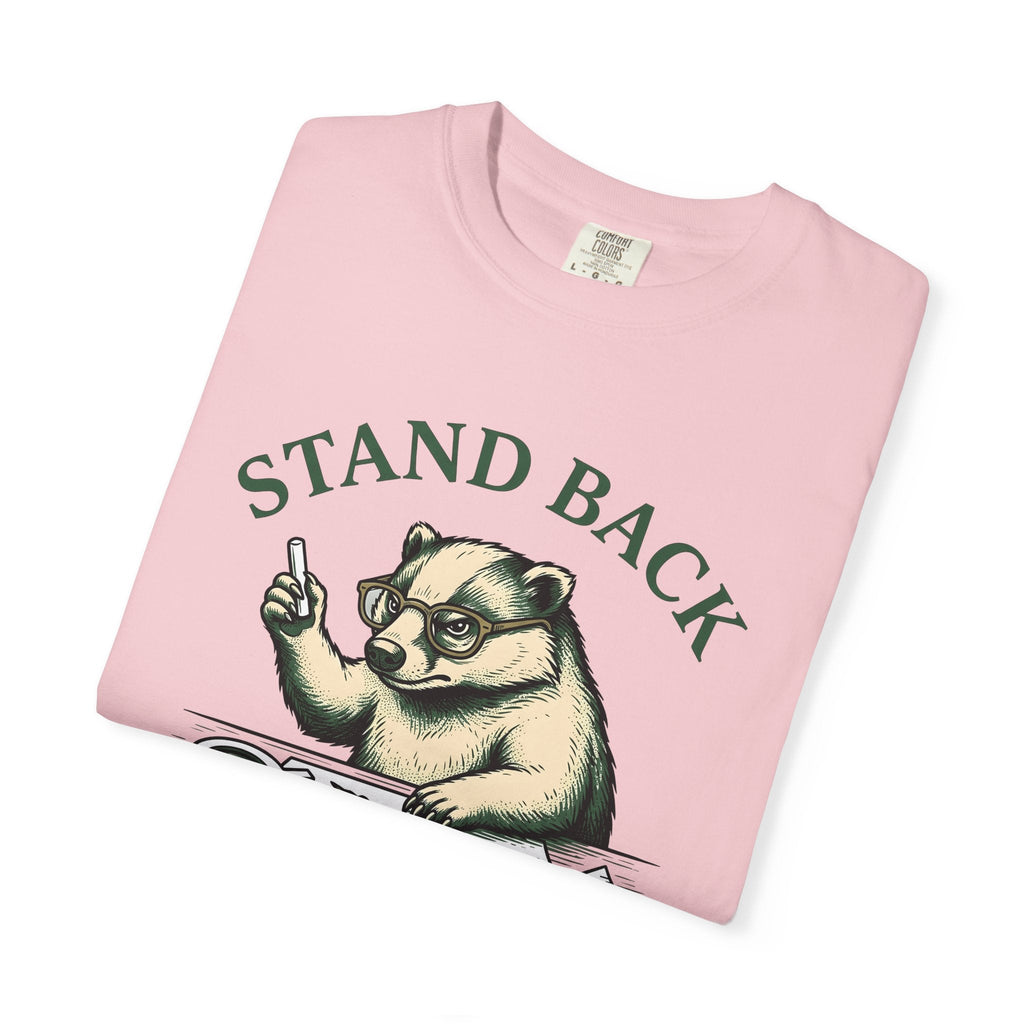 Badger Glasses Shirt Teachers Math Unisex Gift Hand Drawn product image 11