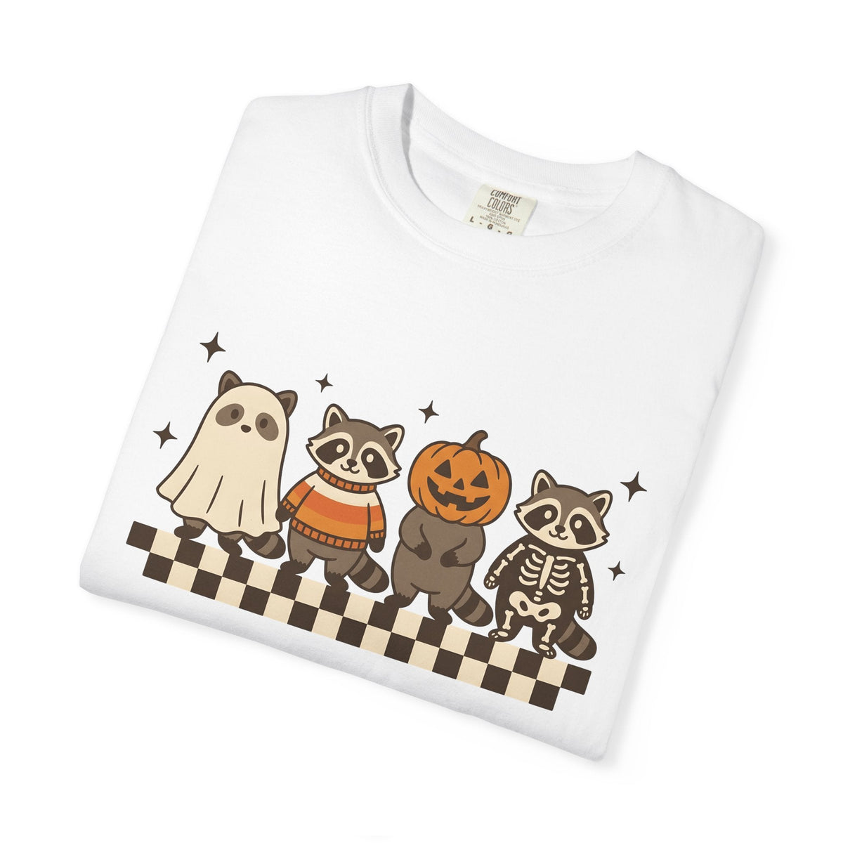 Raccoon Outfits Shirt Halloween Wildlife Unisex Gift Cute product image 6
