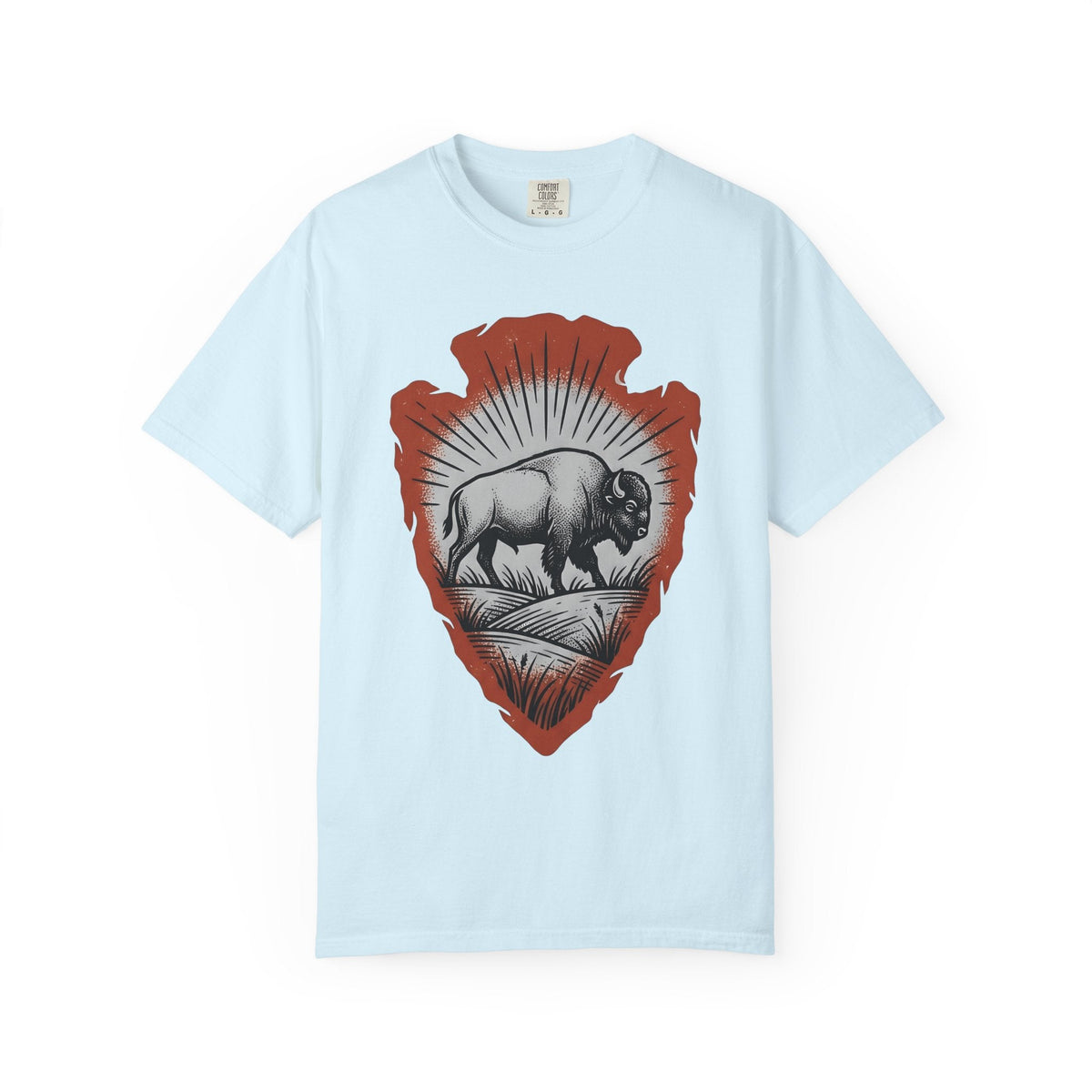 Buffalo Design Shirt Animal Wilderness Unisex Gift Retro product image 2