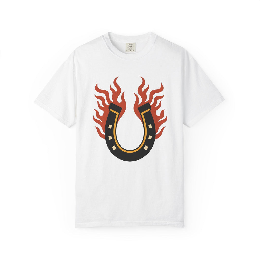 Fiery Horseshoe Shirt St. Valentine's Day Fortune Unisex product image 1