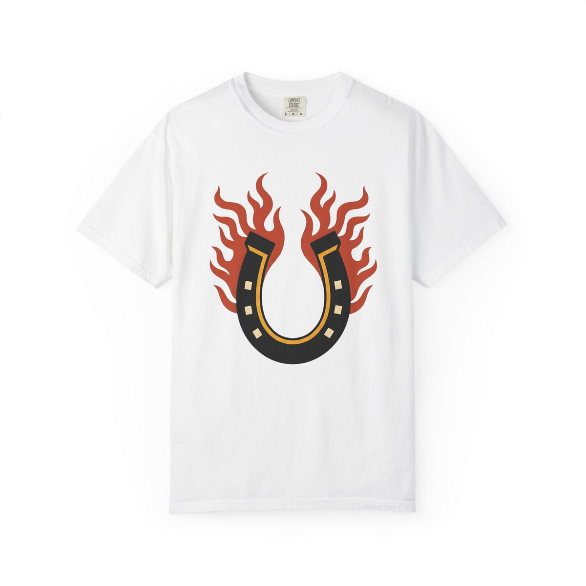 Fiery Horseshoe Shirt St. Valentine's Day Fortune Unisex product image 1