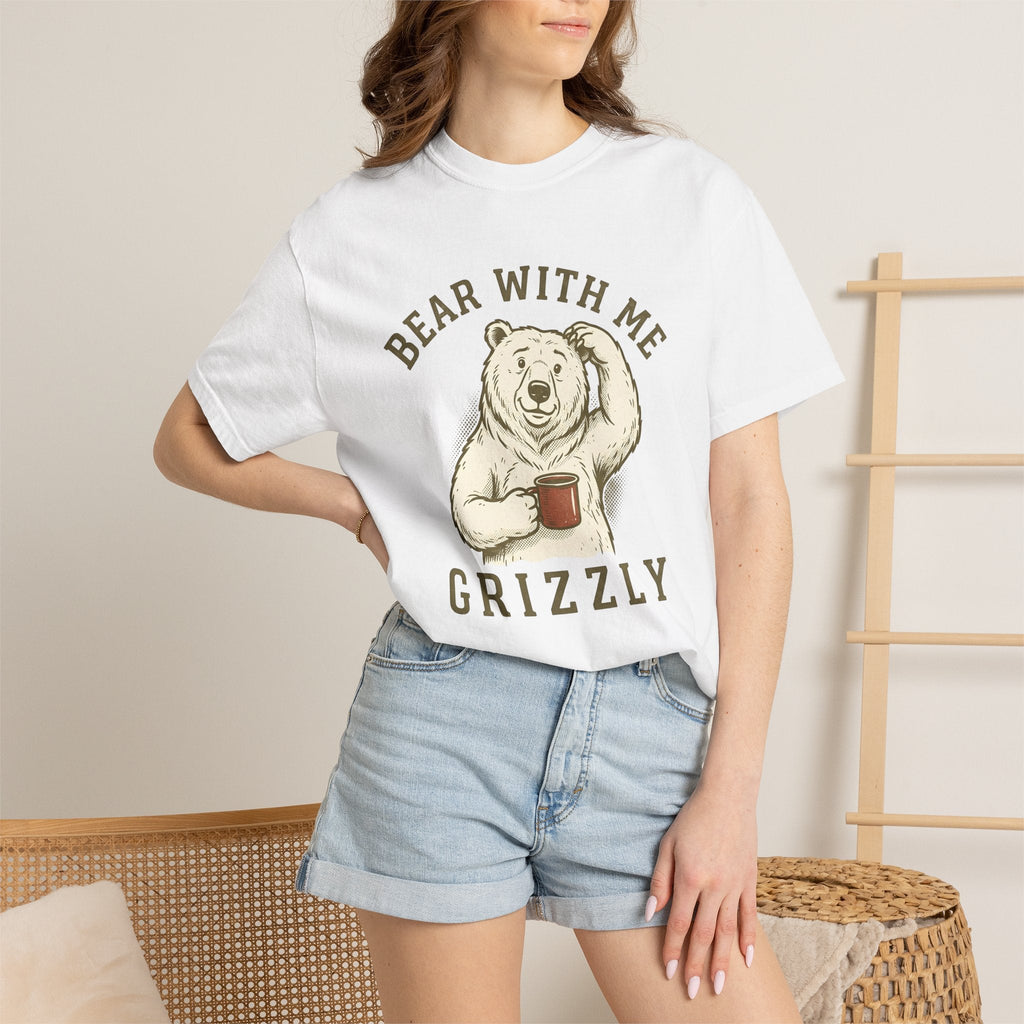 Bear Latte Retro T-Shirt – Funny Coffee Lover Wildlife product image 6