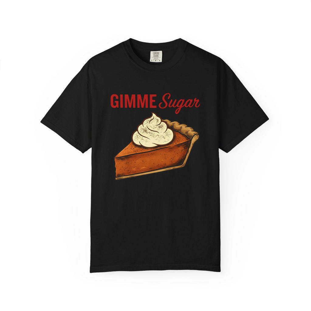 Pumpkin Tart Shabby Chic T-Shirt – Fall Holiday Dessert product image 4