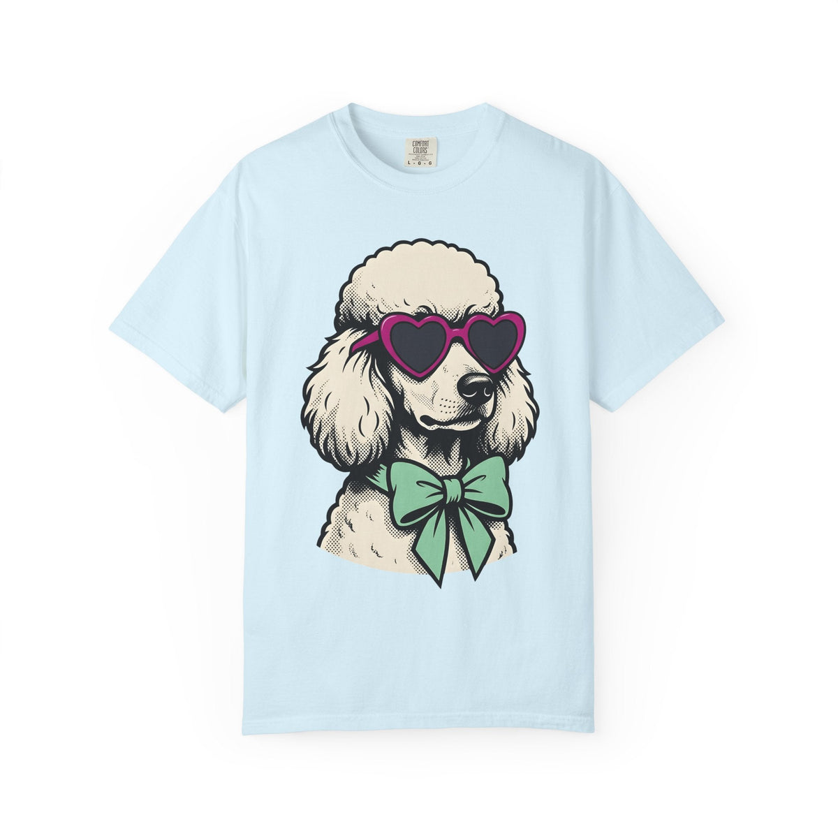 Poodle Dog Shirt Fashion Gift Women Cartoon Tee T-Shirt Fan product image 2