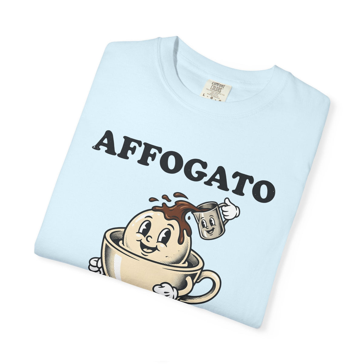 Coffee Ice Cream Cone Shirt Cuisine Unisex Gift Animated Tee product image 8