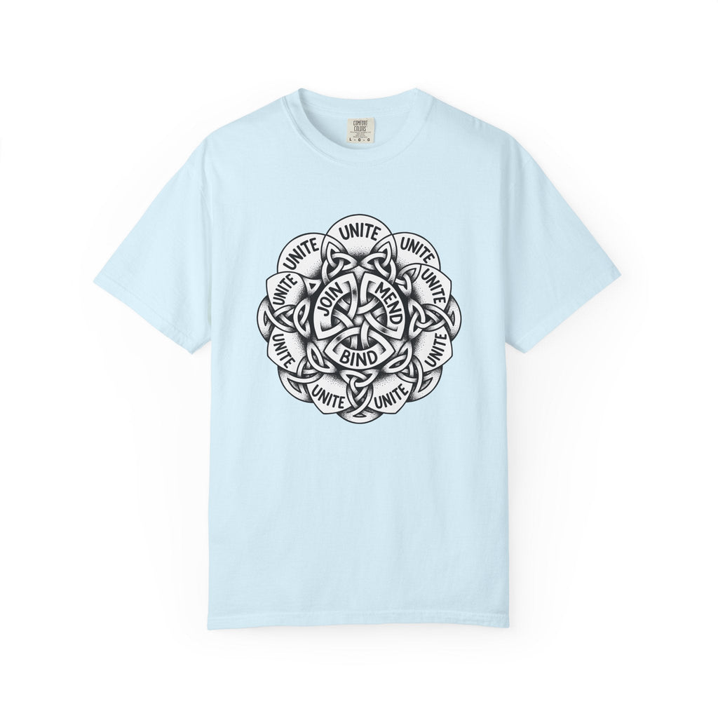 Knotwork Design Shirt Boho Chic Wellness Unisex Gift Body product image 2