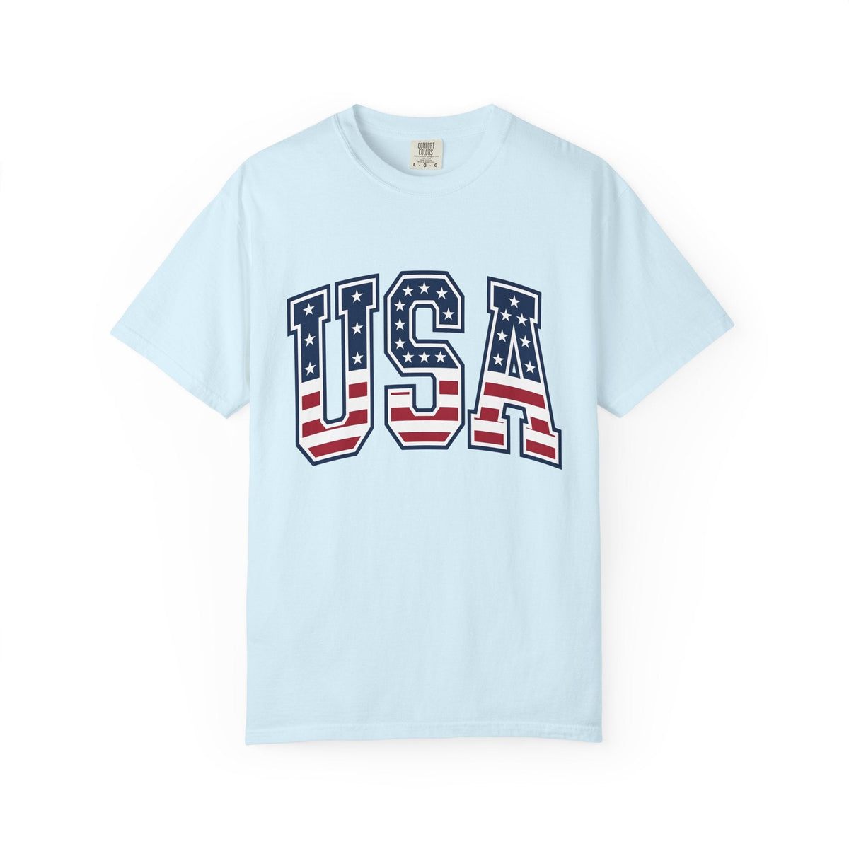 Usa Flag Letters Shirt 4th Of July Patriotic Gift Women product image 2