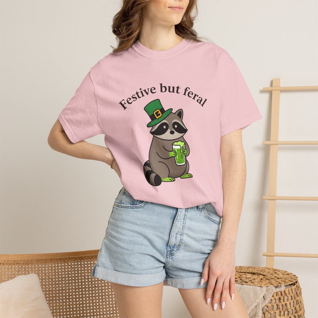 Raccoon Leprechaun Shirt St Patrick's Day Animal Unisex product image 12