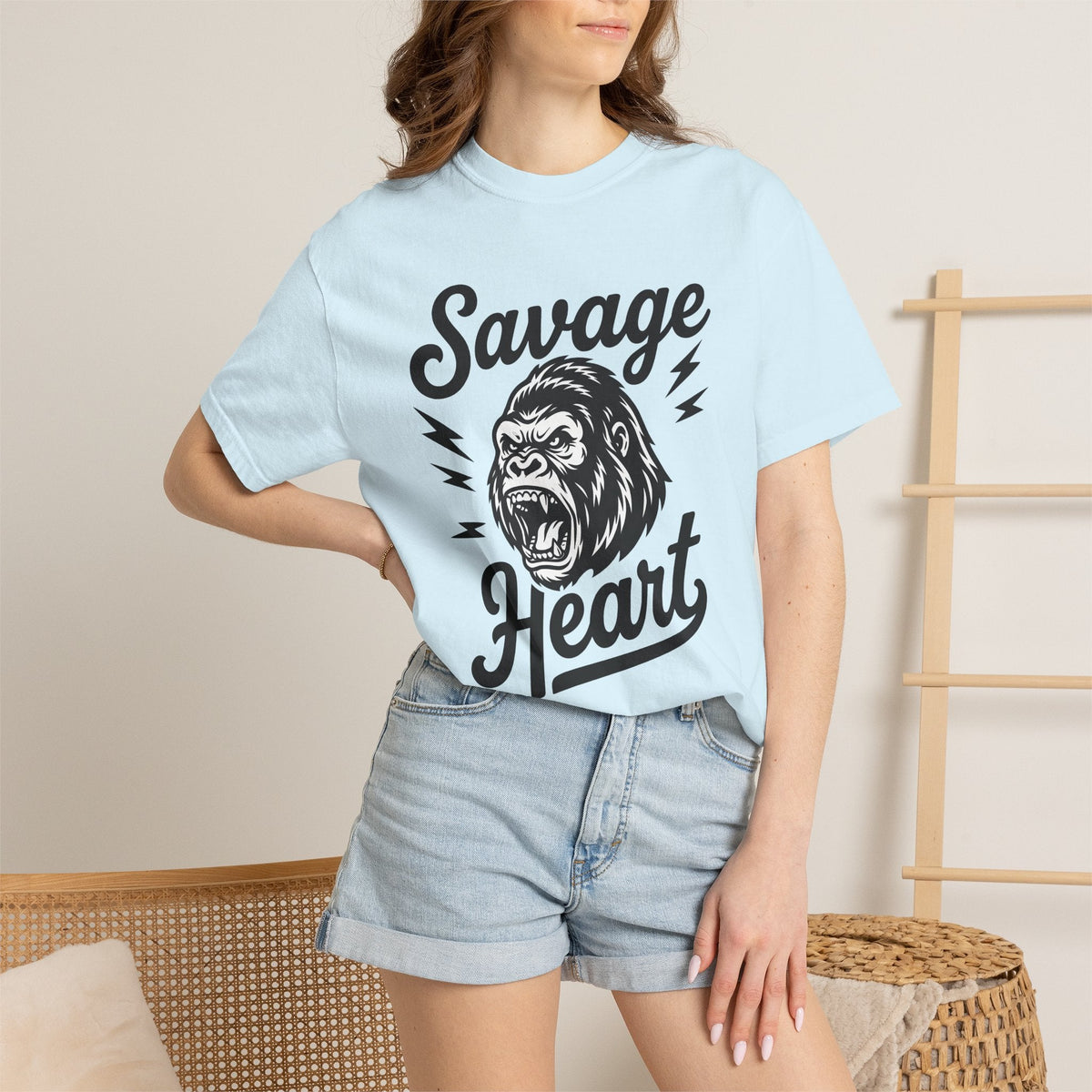 Ape Head Shirt Animals Outdoors Unisex Gift Pop Art Tee product image 9