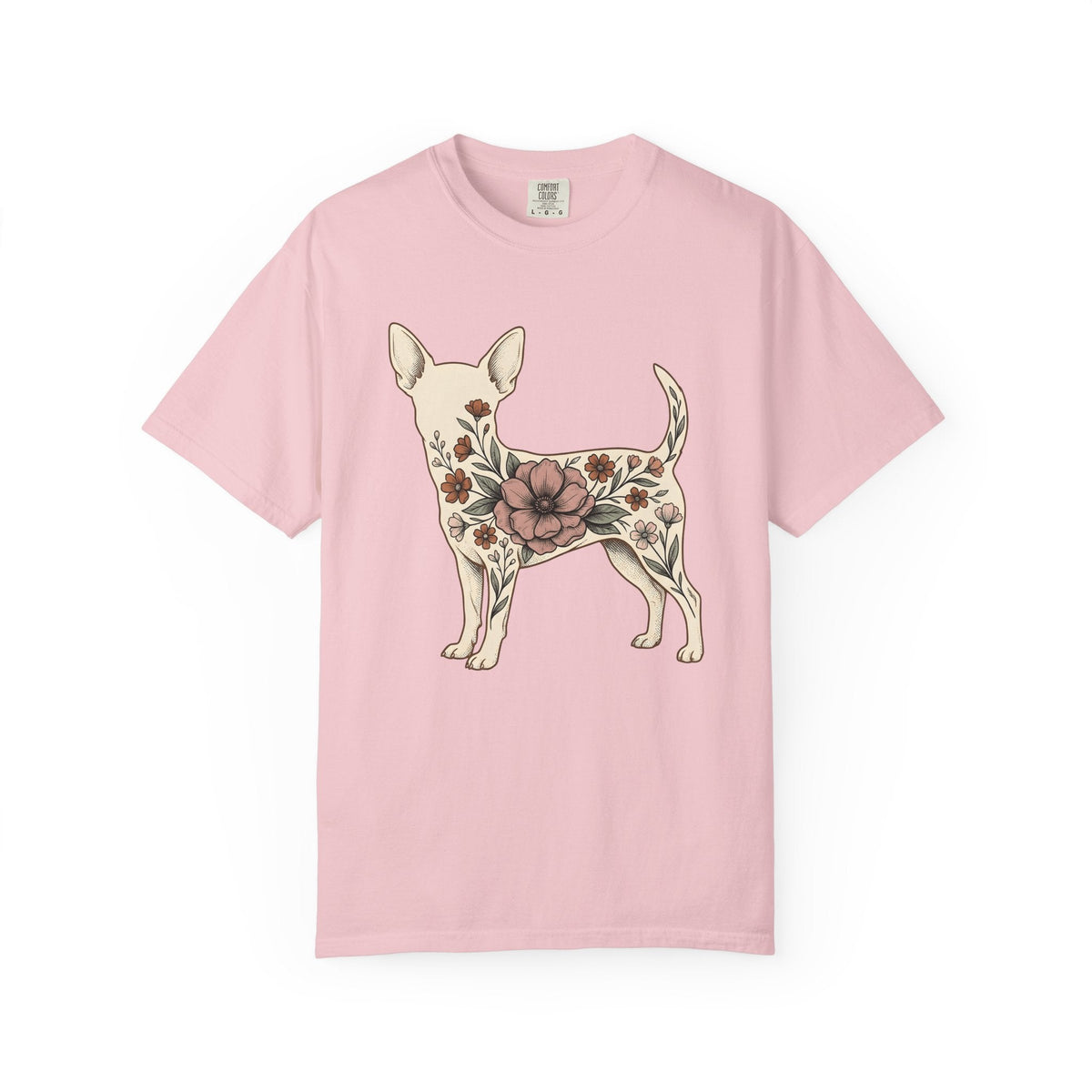Chihuahua Bloom Shirt Dog Bouquet Unisex Gift Garden Tee product image 3