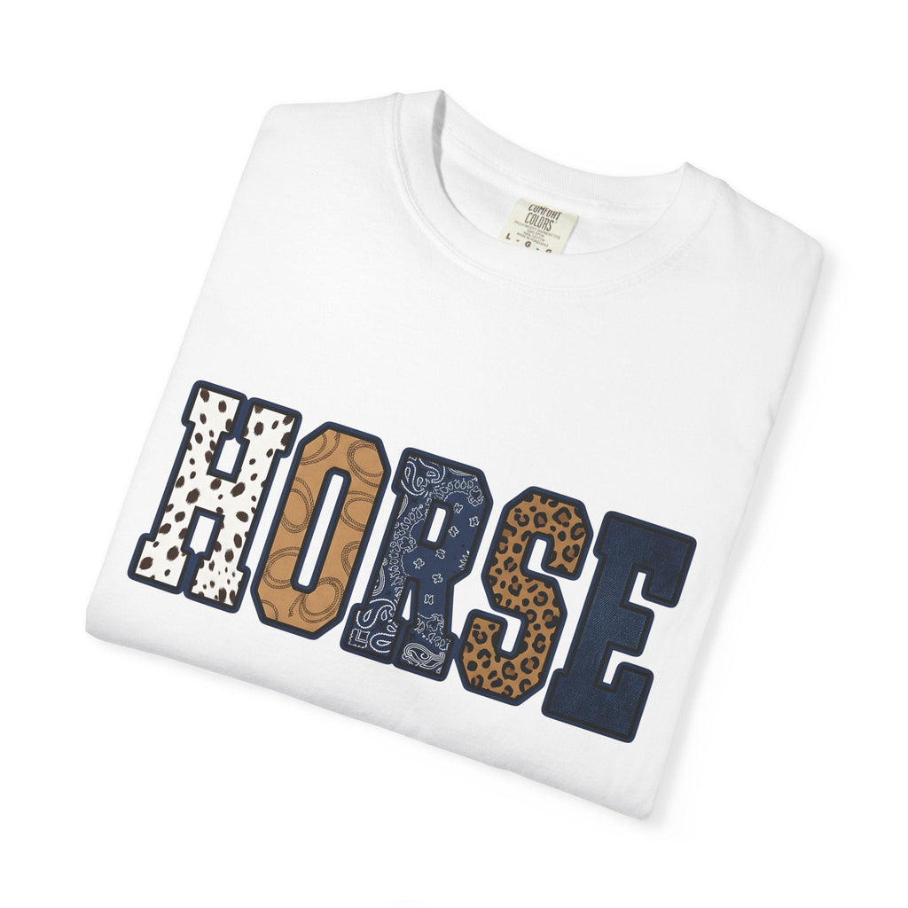 Cheetah Alphabet Shirt Cowgirl Pony Gift for Women Country product image 5