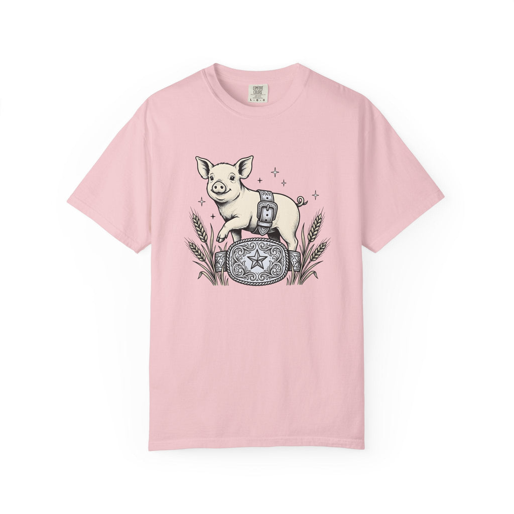 Hog Belt Buckle Shirt Cowgirl Agriculture Gift for Women product image 3