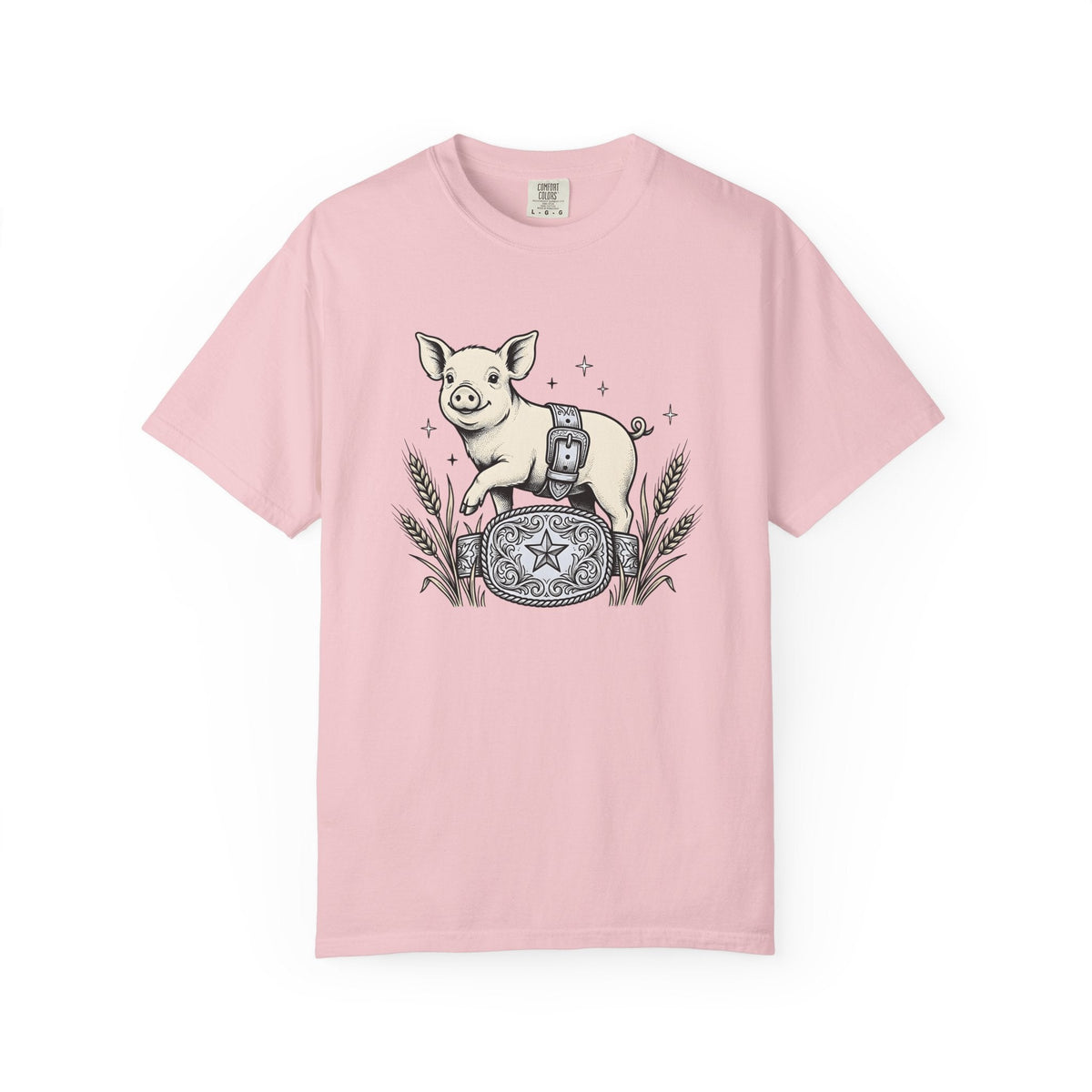 Hog Belt Buckle Shirt Cowgirl Agriculture Gift for Women product image 3