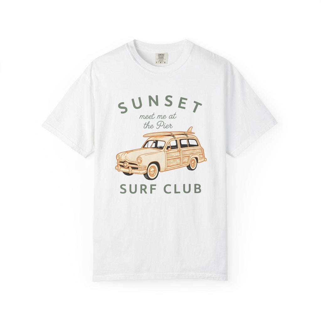 Vintage Surf Wagon Shirt Surfing Beach Unisex Gift Retro product image 1