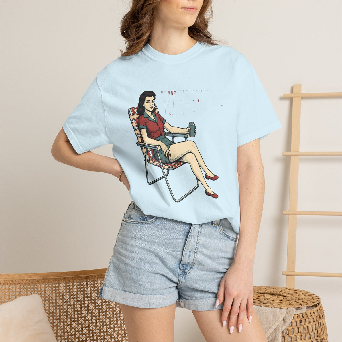 Pinup Woman Shirt 4th Of July Freedom Gift Women Throwback product image 9