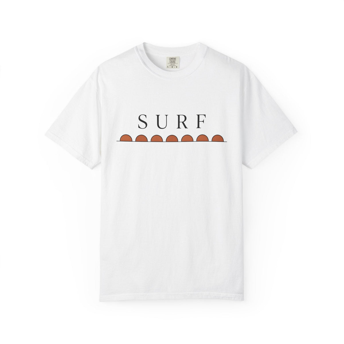 Wave Graphic Shirt Surfing Beach Gift Women Minimalist Tee product image 1