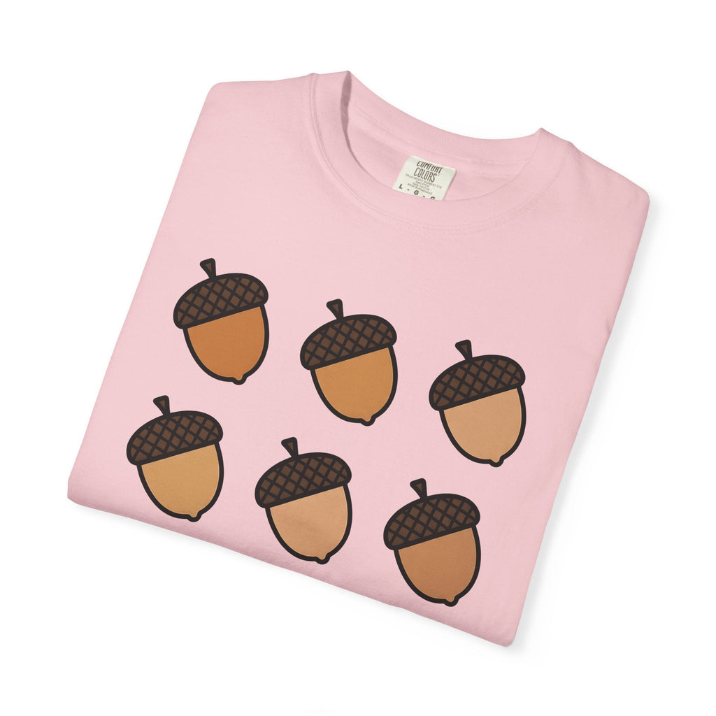 Acorn Print Comic T-Shirt – Cute Fall Autumn Oak Design product image 11