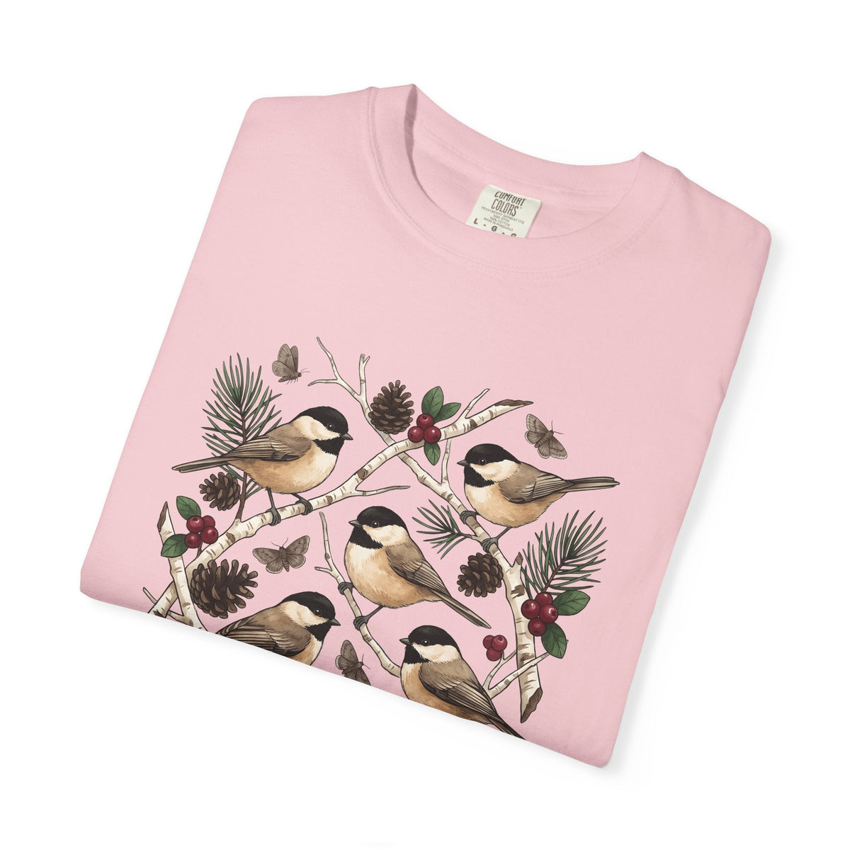 Chickadee Bird Shirt Animals & Flowers Outdoors Unisex Gift product image 11