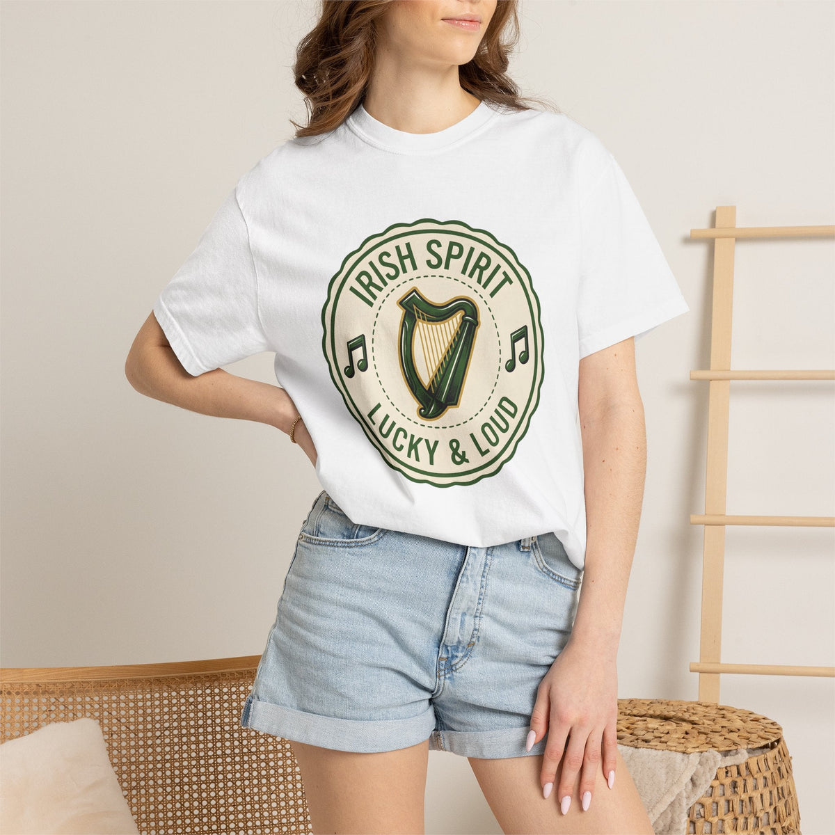 Irish Lyre Shirt St Patrick's Day Culture Unisex Gift product image 6